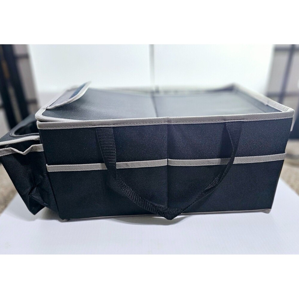 Car Trunk Organizer/Storage, Collapsible, Large Capacity - Cover attached